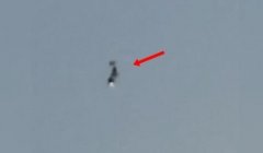 香港維多利亞港上空現不明飛行物,盤旋約十分鐘后消失
