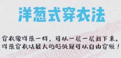 寒露過后建議洋蔥穿衣法,什么是洋蔥穿衣法?